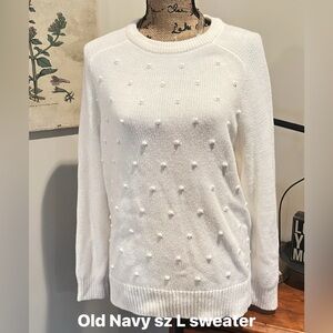 Old Navy Women's White Sweater
